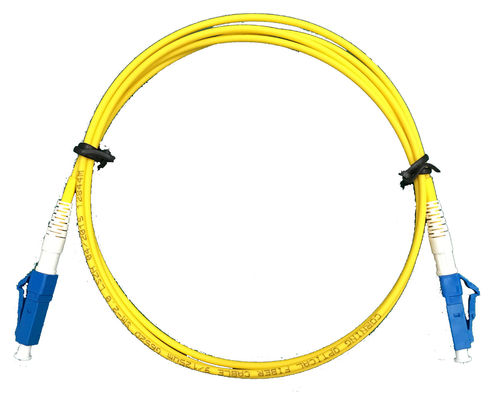 ความสามารถในการเปลี่ยน OEM 2.0mm FTTH Lc Lc Duplex Patch Cord