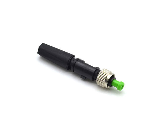 20N Tesile FC APC Fiber Optic Fast Connector สำหรับสภาพแวดล้อม LAN