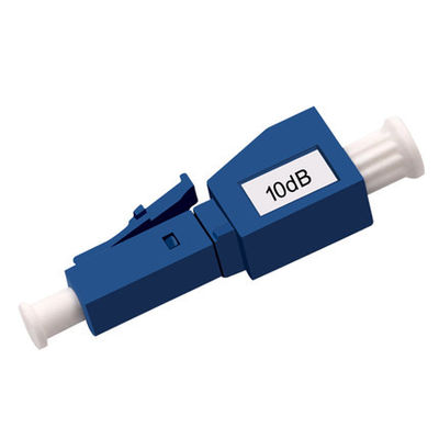 อุปกรณ์เสริม Ftth 10db LC UPC ตัวลดทอนโหมดเดี่ยว