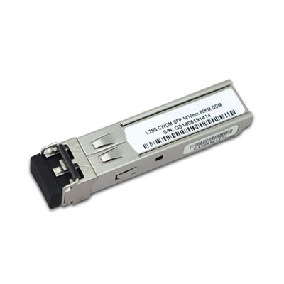 1.25G CWDM 40KM 1270nm ตัวรับส่งสัญญาณไฟเบอร์ออปติกโมดูลออปติก Sfp