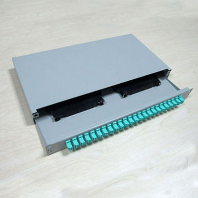 Duplex LC UPC Multimode OM3 กล่องเลิกจ้างไฟเบอร์ออปติก