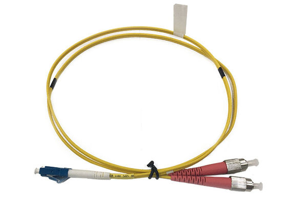 LC UPC Singlemode Duplex 2.0mm 1M สายแพทช์ไฟเบอร์ออปติก