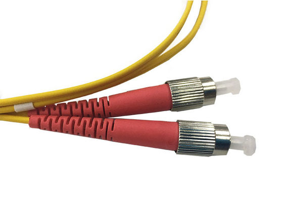 LC UPC Singlemode Duplex 2.0mm 1M สายแพทช์ไฟเบอร์ออปติก