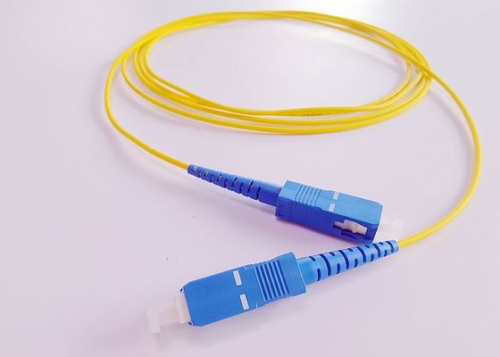 LSZH 2.0 มม. Ftth Simplex สายแพทช์ไฟเบอร์ออปติก SC UPC