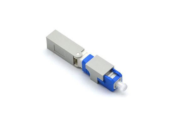 Clamshell Screw การสูญเสียการแทรกต่ำตัวเชื่อมต่อไฟเบอร์ออปติกที่รวดเร็ว