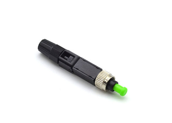 20N Tesile FC APC Fiber Optic Fast Connector สำหรับสภาพแวดล้อม LAN