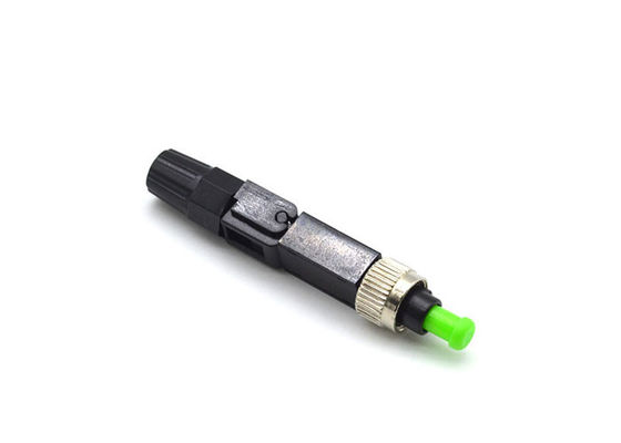 20N Tesile FC APC Fiber Optic Fast Connector สำหรับสภาพแวดล้อม LAN