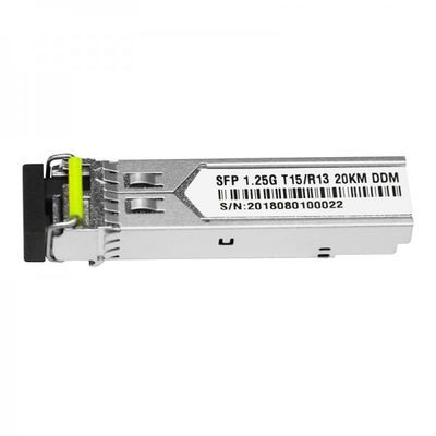 1.25G Lc Connector 20Km Single Bidirectional Optical Transceiver