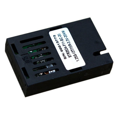 ISO9001 1.25G Bidi SC ST SFP 1x9 เครื่องรับส่งสัญญาณไฟเบอร์ออปติก