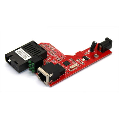 ISO9001 1.25G Bidi SC ST SFP 1x9 เครื่องรับส่งสัญญาณไฟเบอร์ออปติก